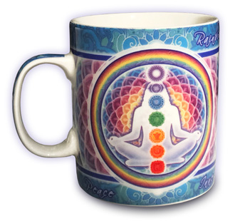 Mandala Arts Light Body Mandala Mug 